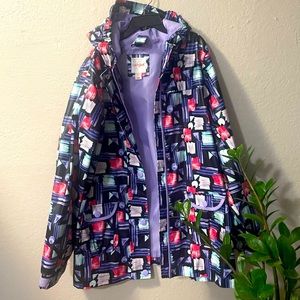 Cat & Jack • Colorful Raincoat for Child with Abstract Art